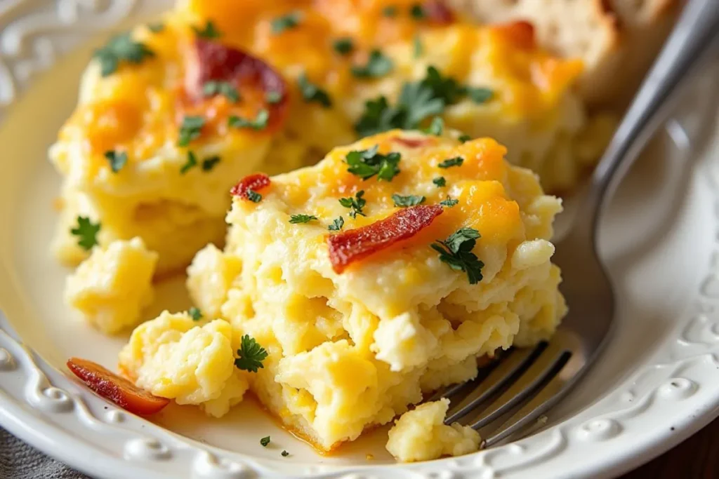 Cottage Cheese Egg Bake