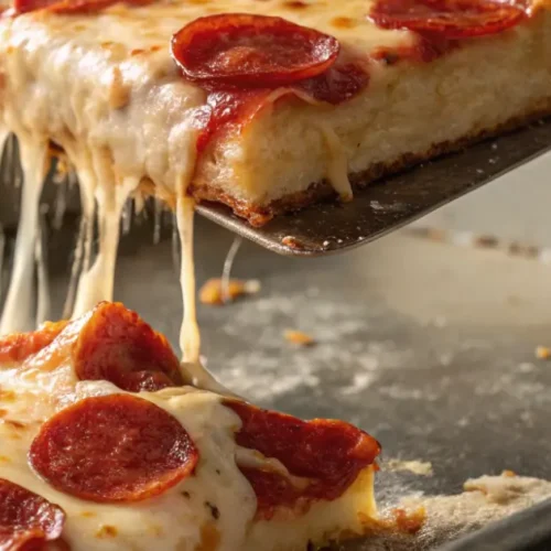 Sicilian Pizza With Pepperoni