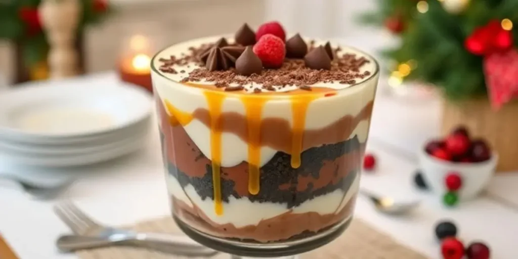 Chocolate Caramel Trifle