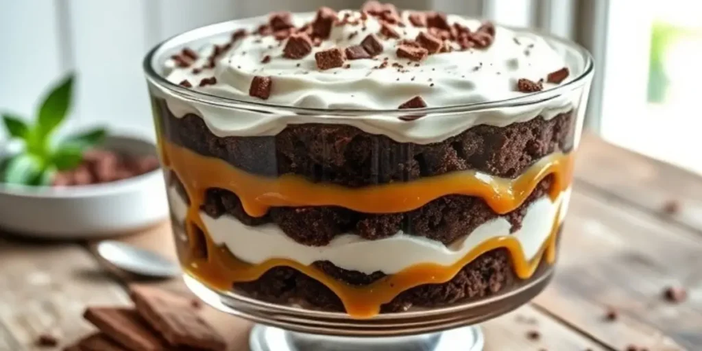 Chocolate Caramel Trifle