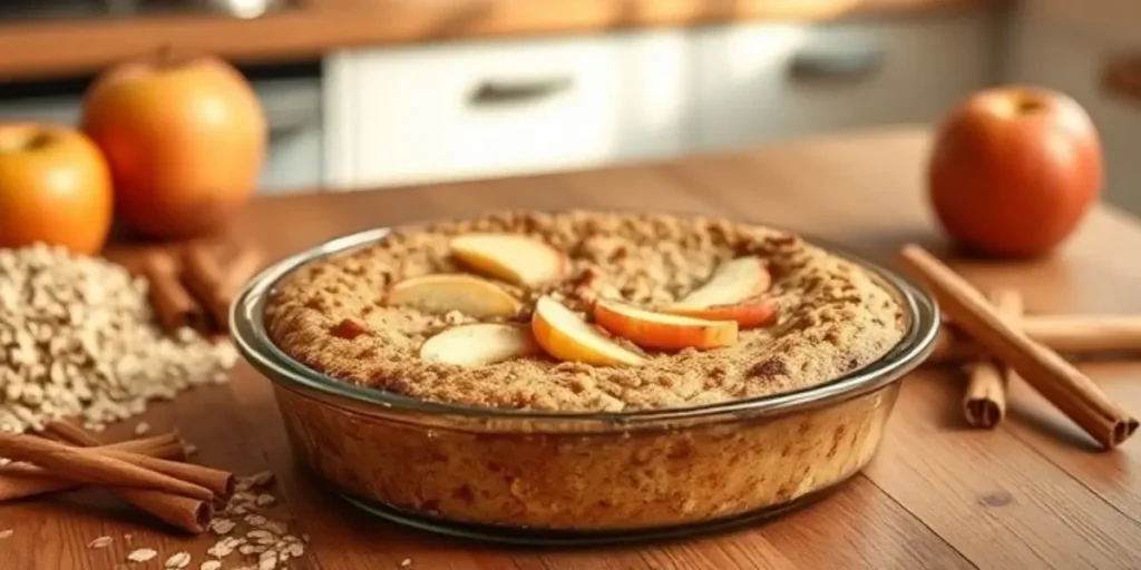 Best Double Apple Baked Oatmeal