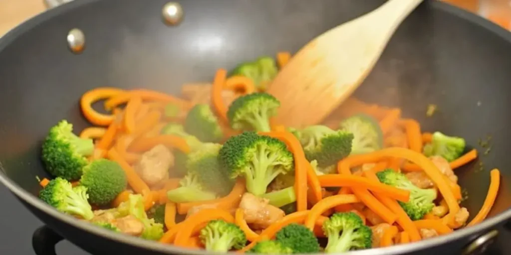 Peanut-Lime Chicken Stir Fry