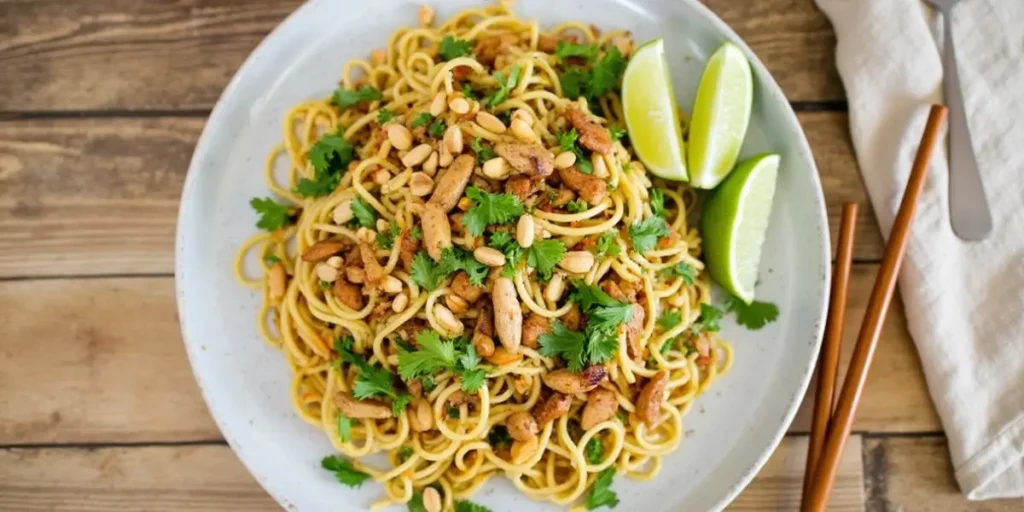 Peanut-Lime Chicken Stir Fry