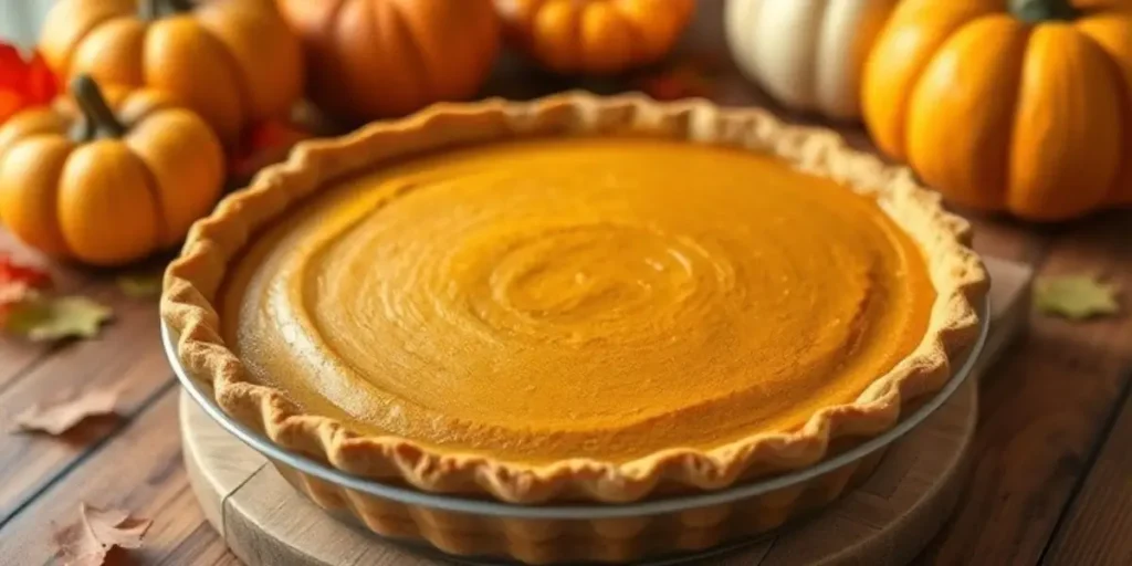 Pumpkin Pie with Condensed Milk