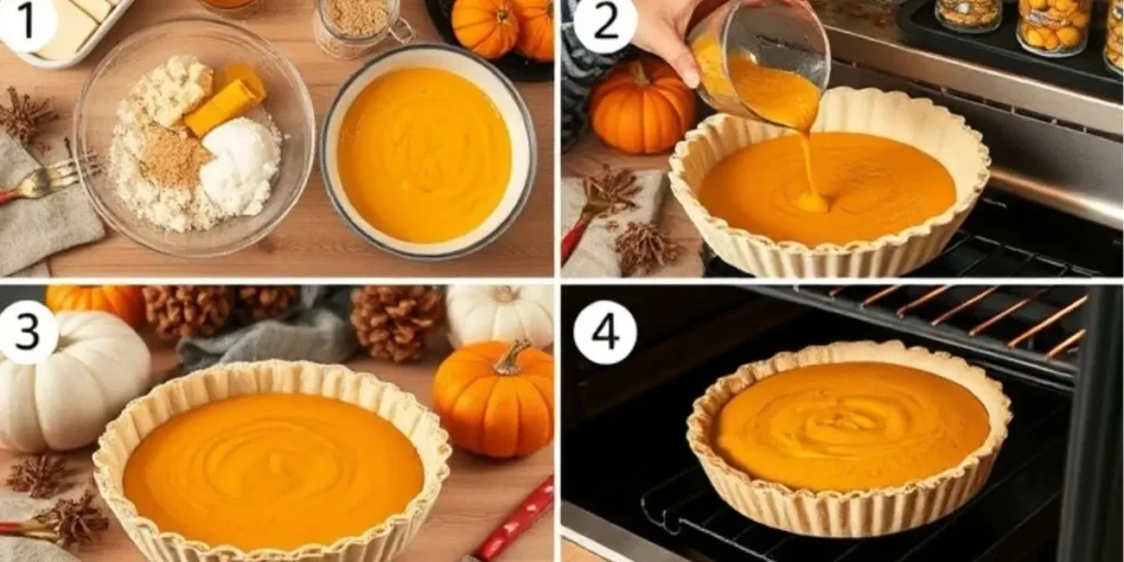 Pumpkin Pie with Condensed Milk