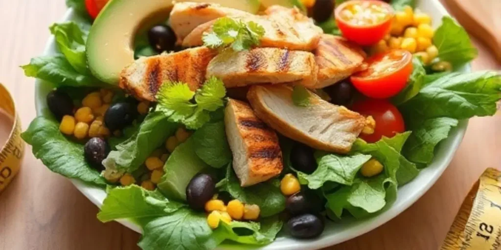 easy taco salad for lunch