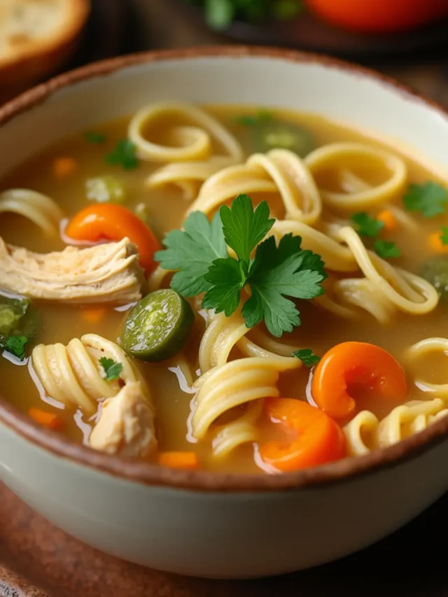 chicken noodle soup stock for the soul​