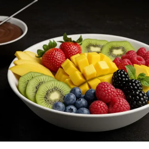 chocolate fruit platter ideas